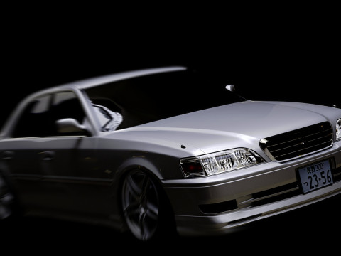Toyota cresta 100 3D Modell