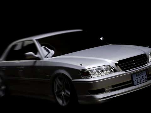 Toyota cresta 100 3D Model