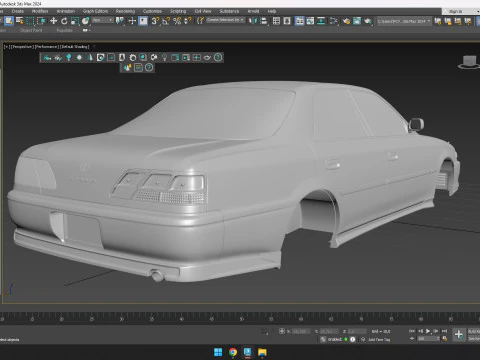 Toyota cresta 100 3D Model