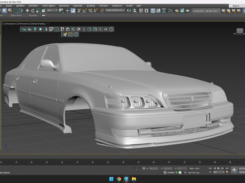Toyota cresta 100 3D Modell