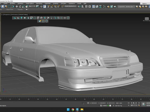 Toyota cresta 100 3D Model