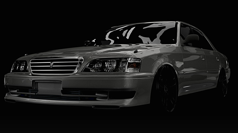 Toyota puncak 100 Model 3D .c4d .max .obj .3ds .fbx .stl .blend 