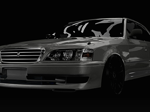 Toyota cresta 100 Modello 3D