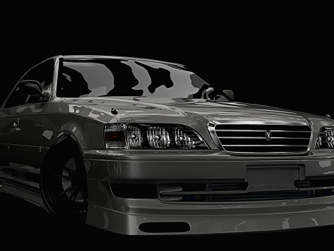 Toyota Cresta jzx100 vertice Modello 3D