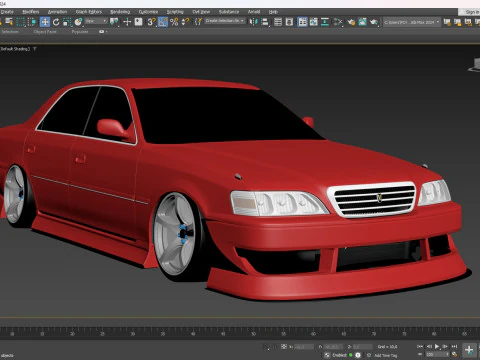 Toyota Cresta jzx100 Bn-Sport 3D Model