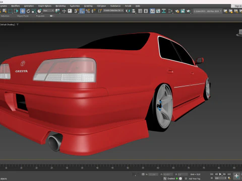 Toyota Cresta jzx100 Bn-Sport 3D Model