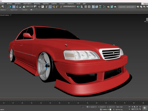 Toyota Cresta jzx100 Bn-Sport 3D Model