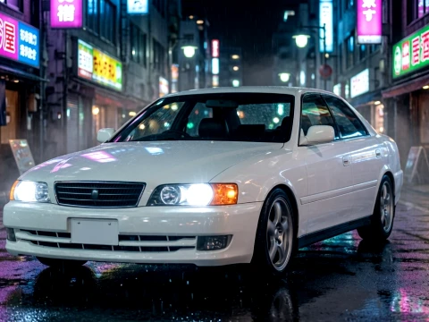Toyota Chaser jzx100 3D Model