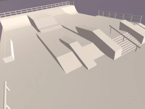 skatepark 3D Model