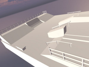 skatepark 3D मॉडल