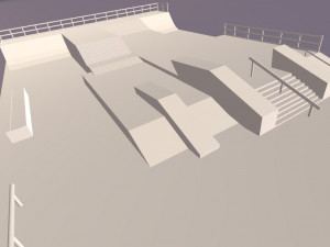 skatepark 3D मॉडल