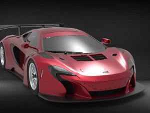 650s gt3 2014 3D Model