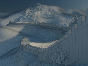 great wall 3D Model