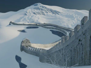 great wall 3D Model