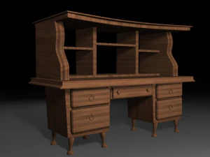 mesa cl&aacute;sica antigua Modelo 3D