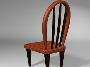 wood chair 3D Model