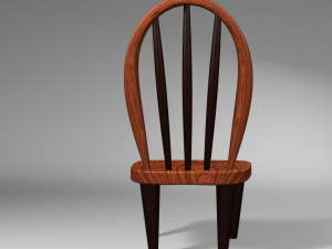 wood chair 3D Model