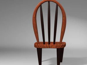 wood chair 3D Model