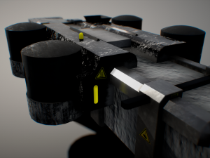 space support 3D-Modell