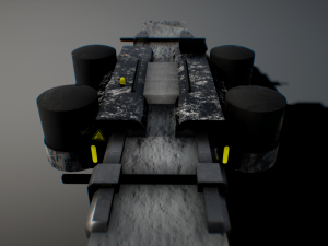 space support 3D-Modell