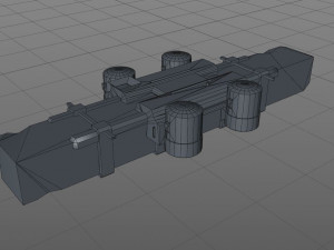 space support 3D-Modell