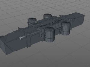 ruimte ondersteuning 3D Model