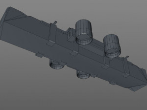 space support 3D-Modell