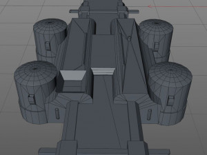 space support 3D-Modell