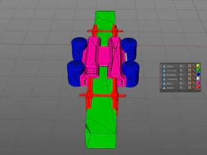 ruimte ondersteuning 3D Model