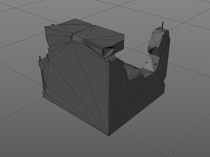 destroyed buildings 3D Model