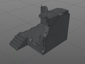 destroyed buildings 3D Model
