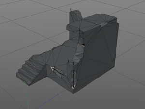 destroyed buildings 3D Model