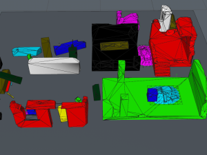 destroyed buildings 3D Model