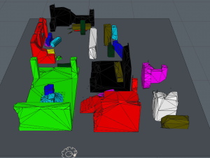 destroyed buildings 3D Model
