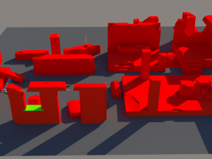 destroyed buildings 3D Model