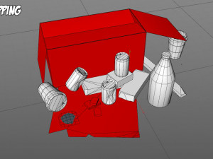 garbage low-poly 3D Модель