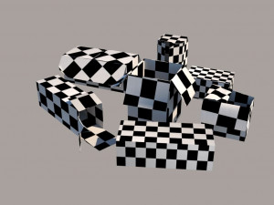 boxes low-poly pbr 3D Model