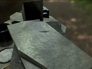 garbage low-poly pbr 3D Model