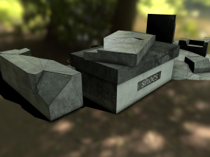 garbage low-poly pbr 3D Model