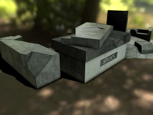 garbage low-poly pbr 3D Model