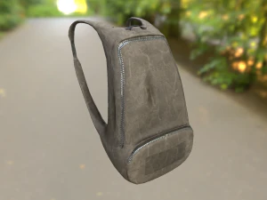 rugzak low-poly pbr 3D Model