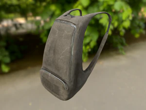 zaino low-poly pbr Modello 3D