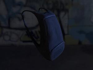 backpack low-poly pbr 3D Модель