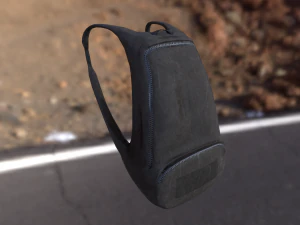 zaino low-poly pbr Modello 3D