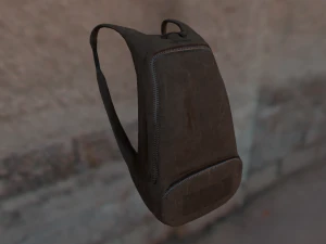 zaino low-poly pbr Modello 3D