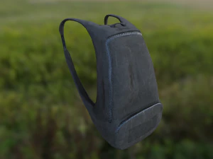 zaino low-poly pbr Modello 3D