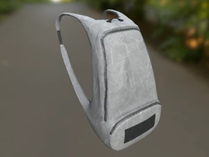 zaino low-poly pbr Modello 3D
