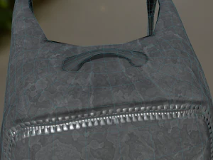 zaino low-poly pbr Modello 3D