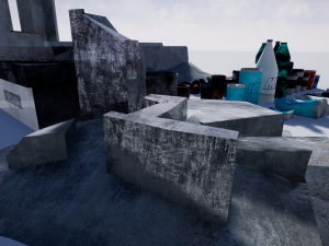 garbage and destroyed buildings pbr 8k 3D Model