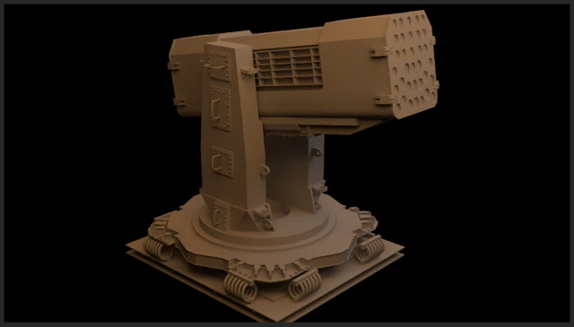 rocketlauncher 3D Model .c4d .max .obj .3ds .fbx .stl .blend 